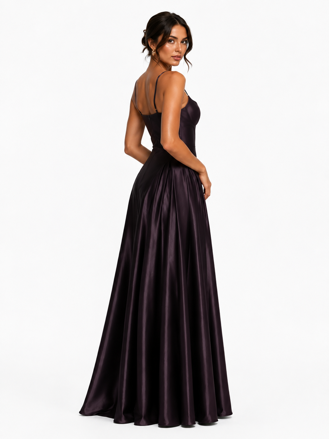 Valentina Satin Gown