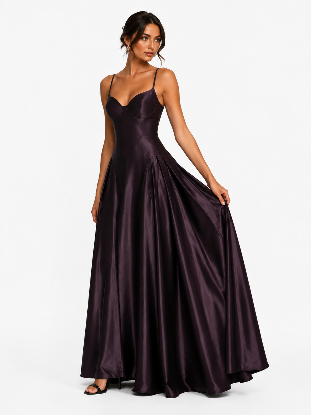 Valentina Satin Gown