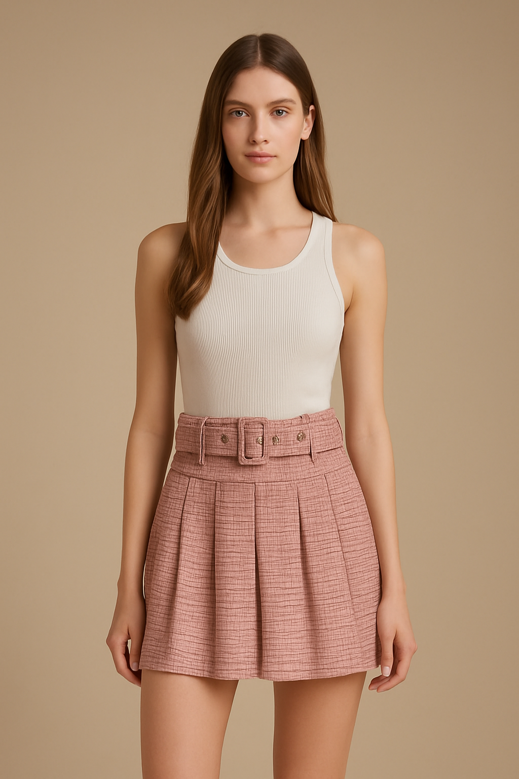 Dream Plaid Skirt