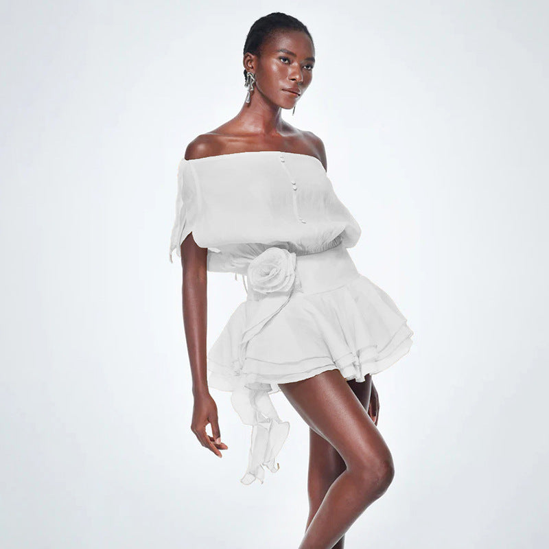 Valerina Blossom Ruffle Mini