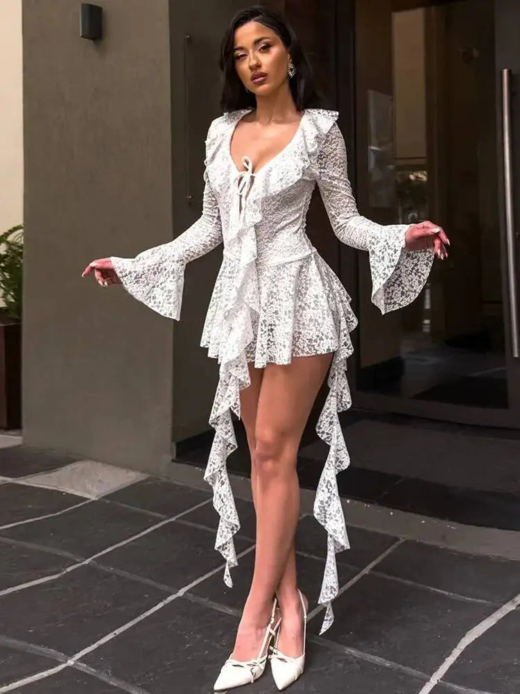 Lunara Lace Ribbon Mini