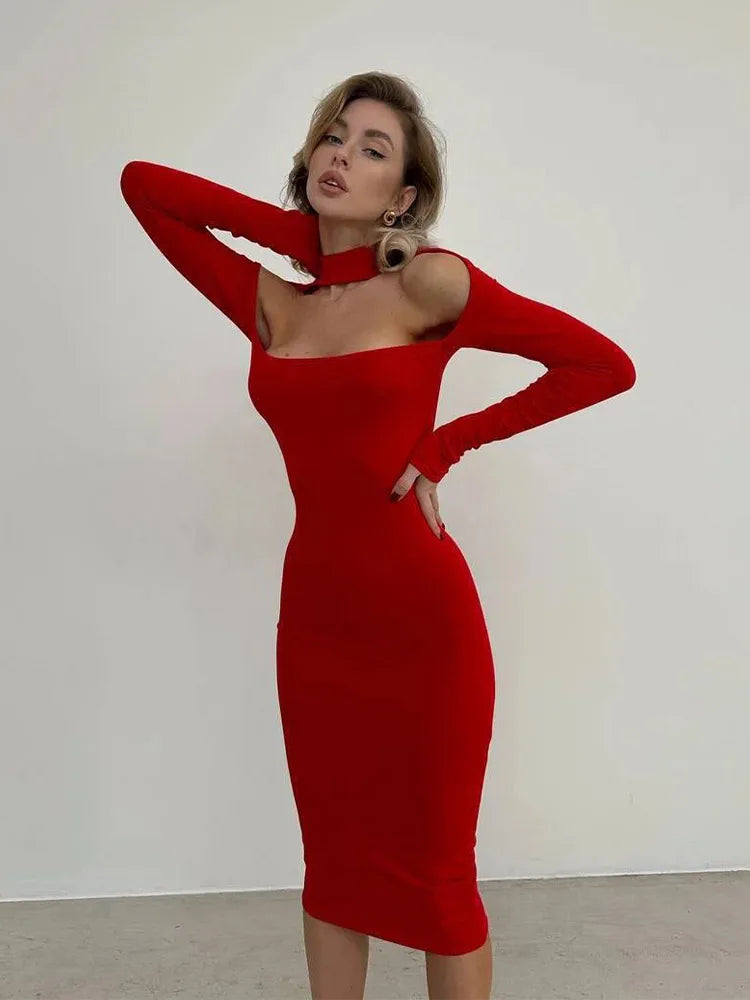 Obsidian Curve Dress