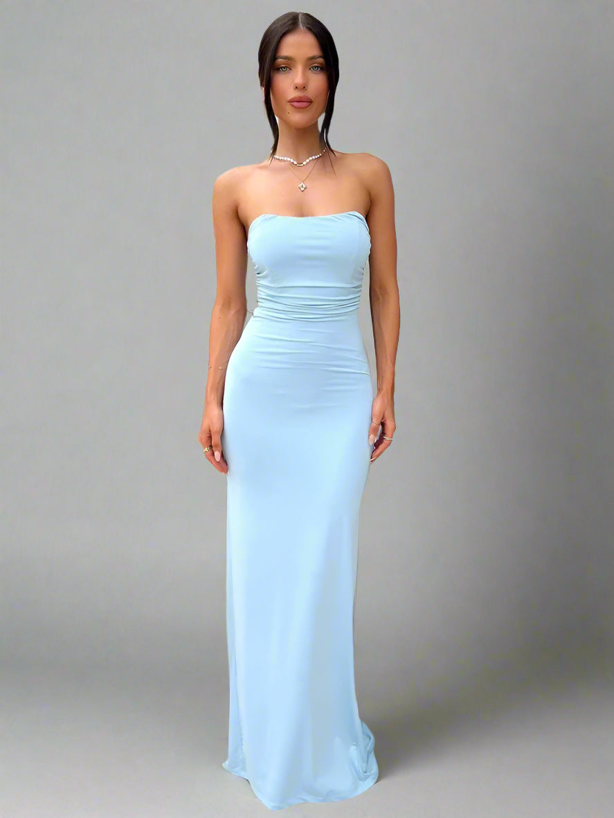 Aria Lace-Up Dress