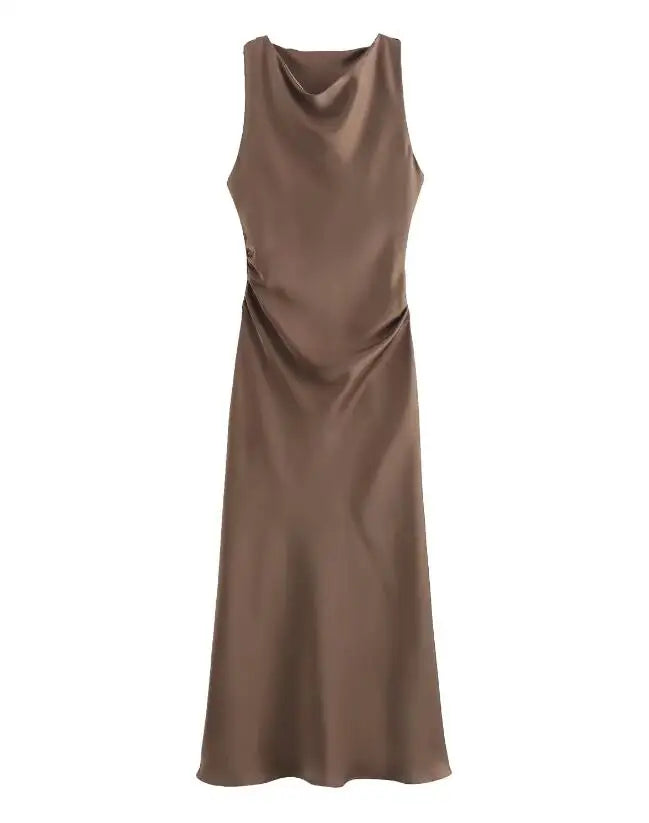 Satin Luxe Midi