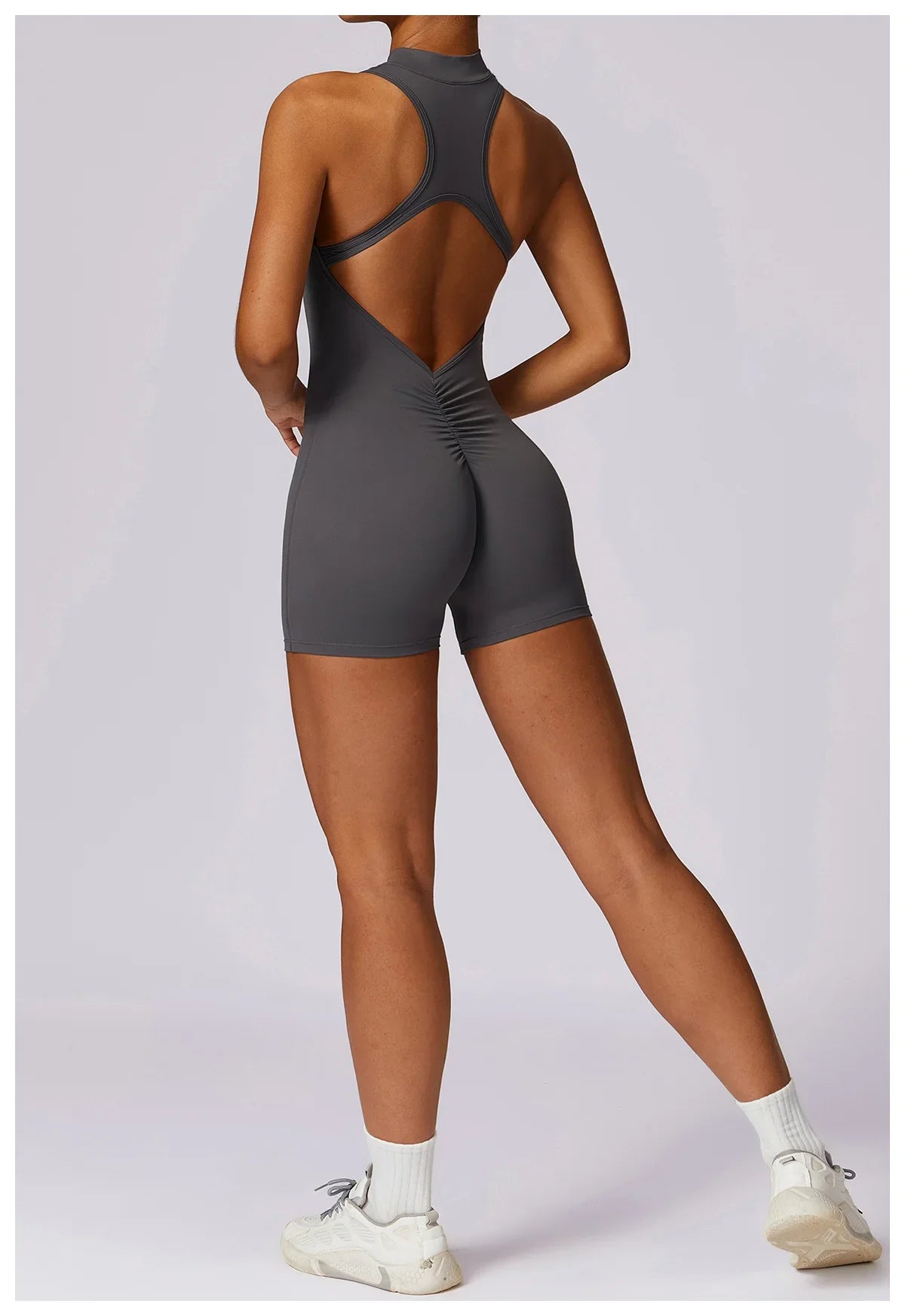 Open Back Yoga Jumpsuit - Cali