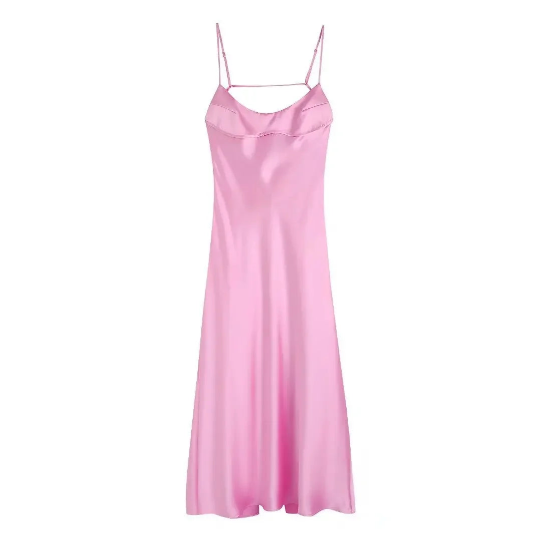 Satin Allure Midi