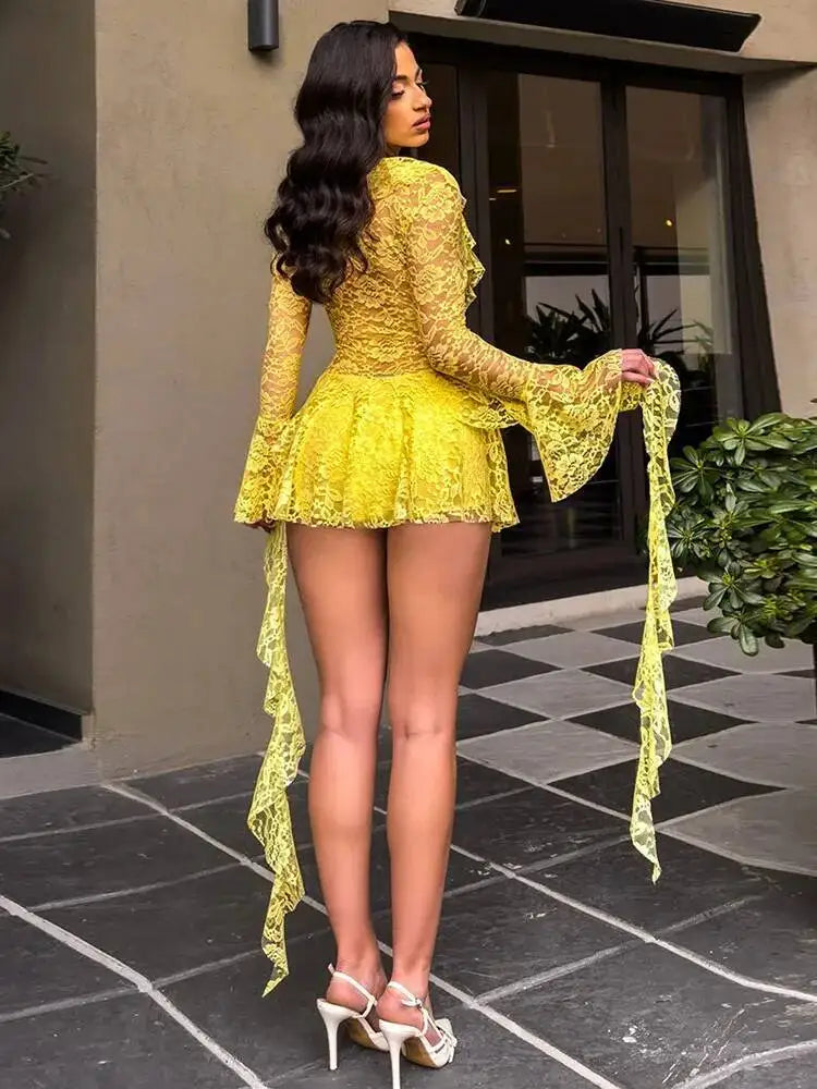 Lunara Lace Ribbon Mini