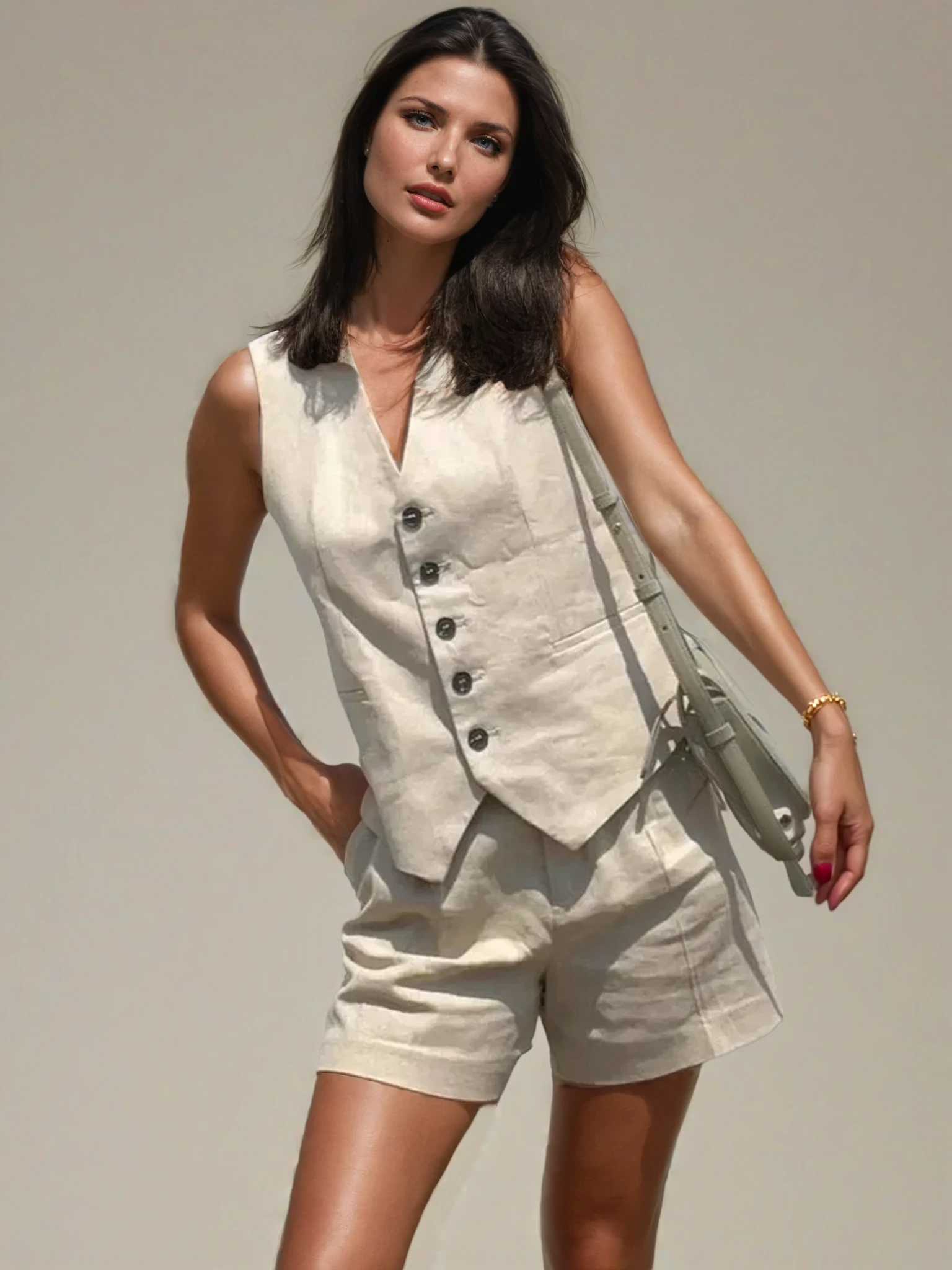 Valesse Linen Button Set