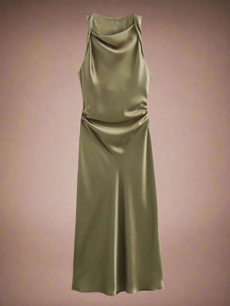 Satin Luxe Midi