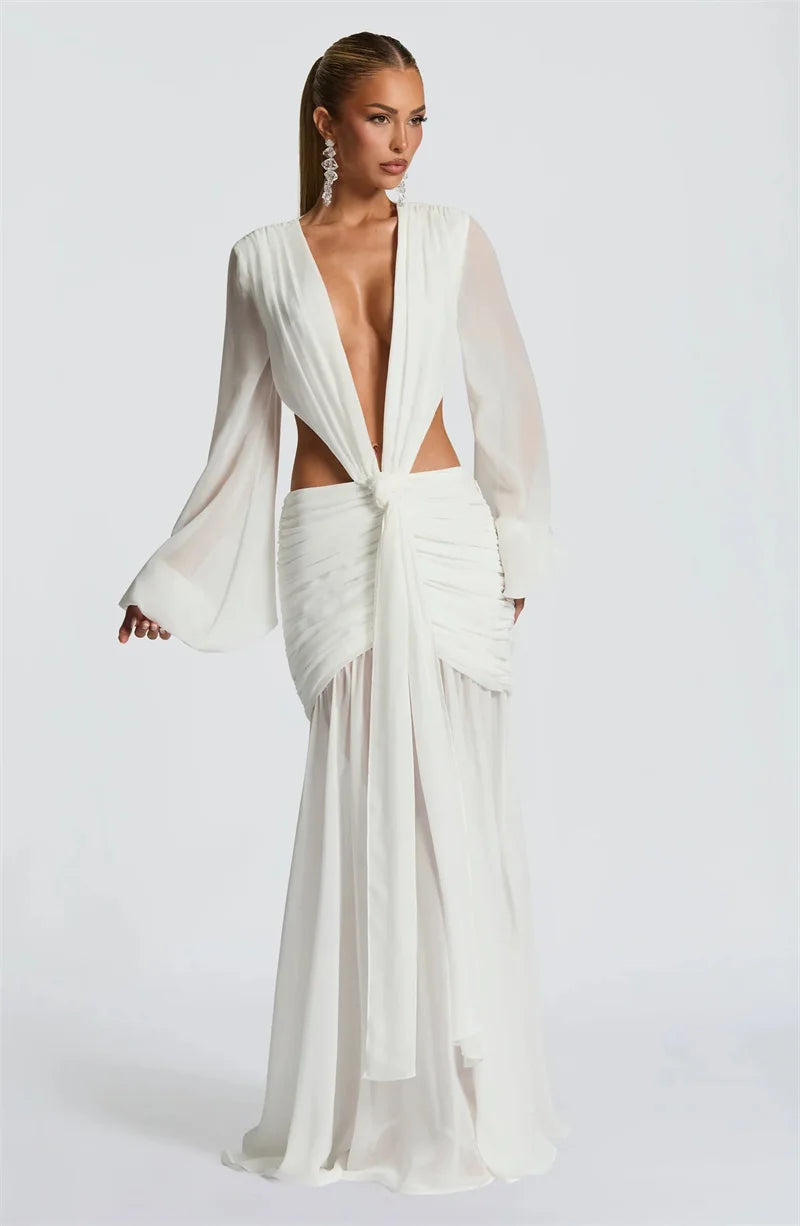 Valora Ruched Maxi