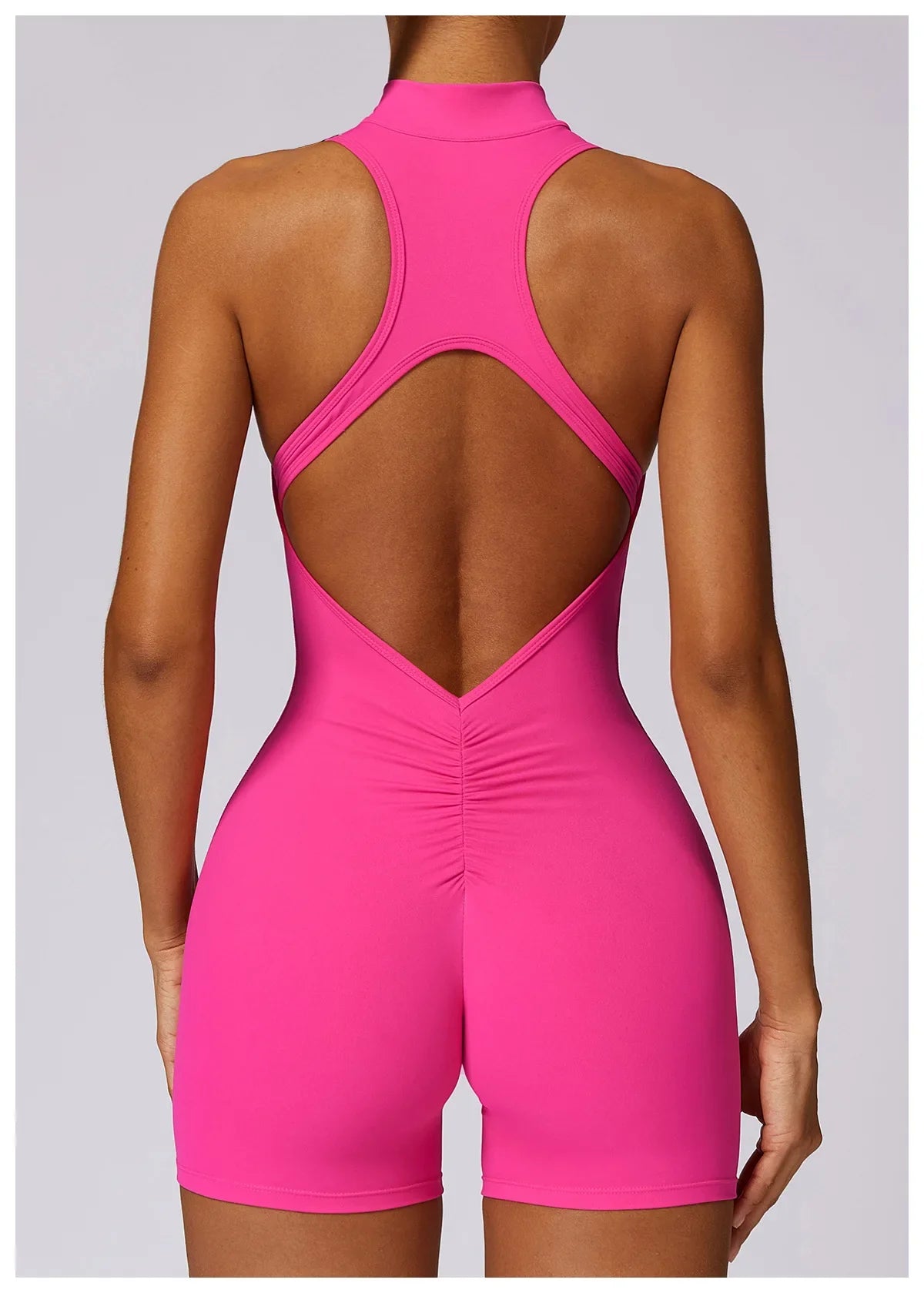 Open Back Yoga Jumpsuit - Cali
