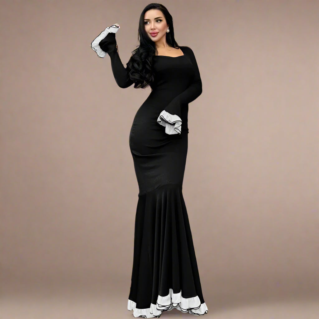 Seraphina Ruffle Gown