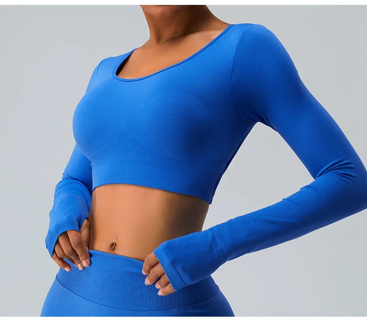 Open Back Yoga Set- Gia