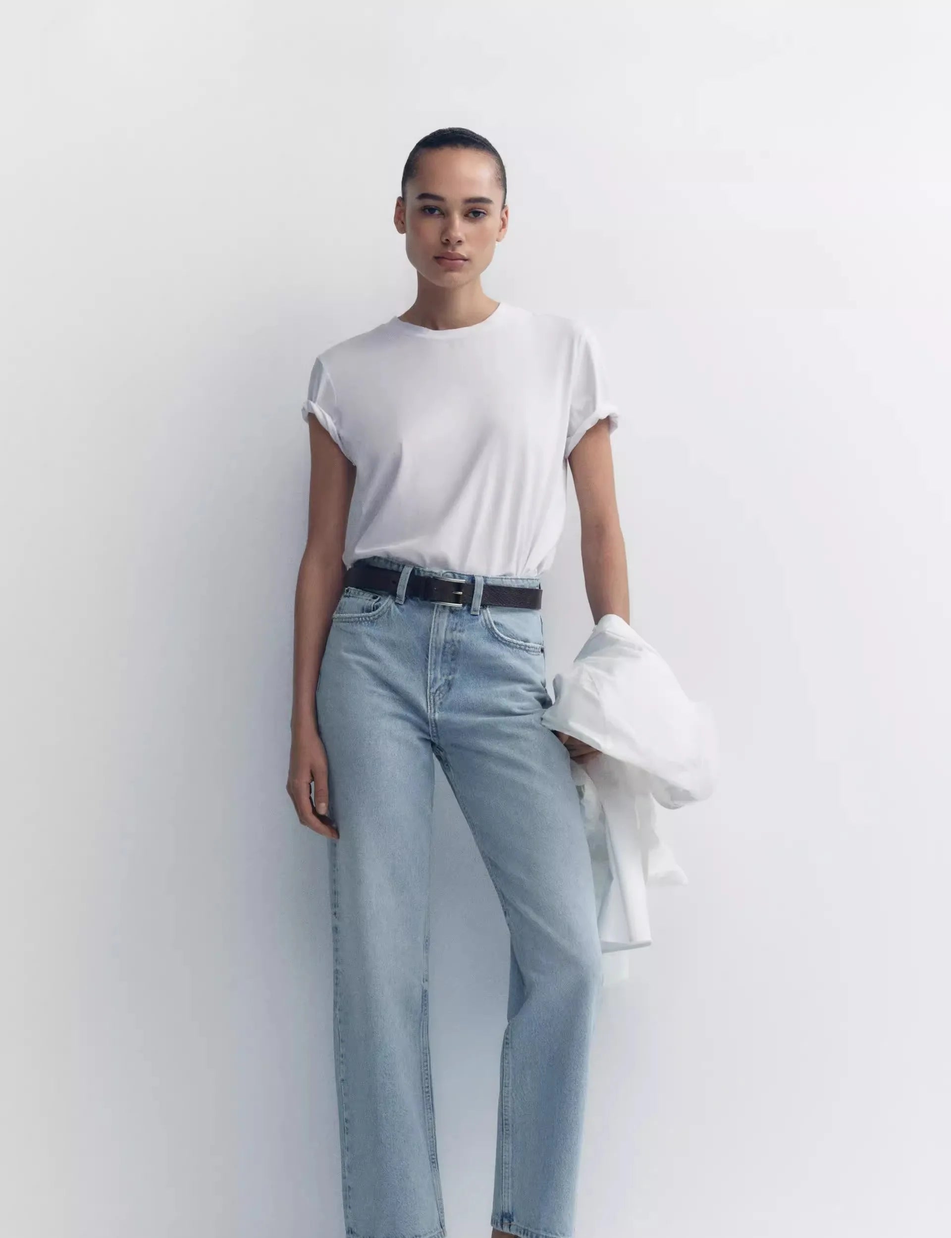 Arden High-Waist Straight Jeans