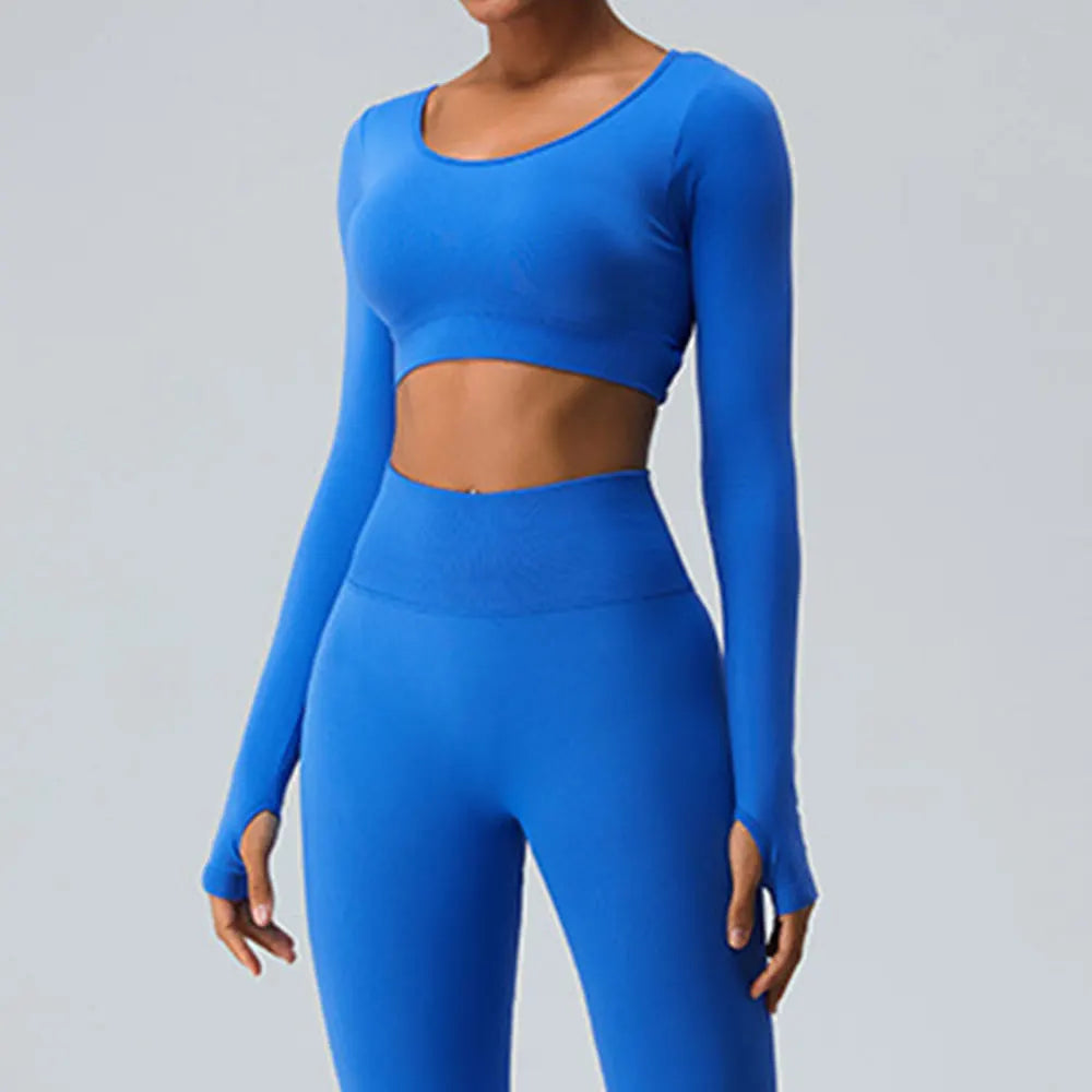 Open Back Yoga Set- Gia