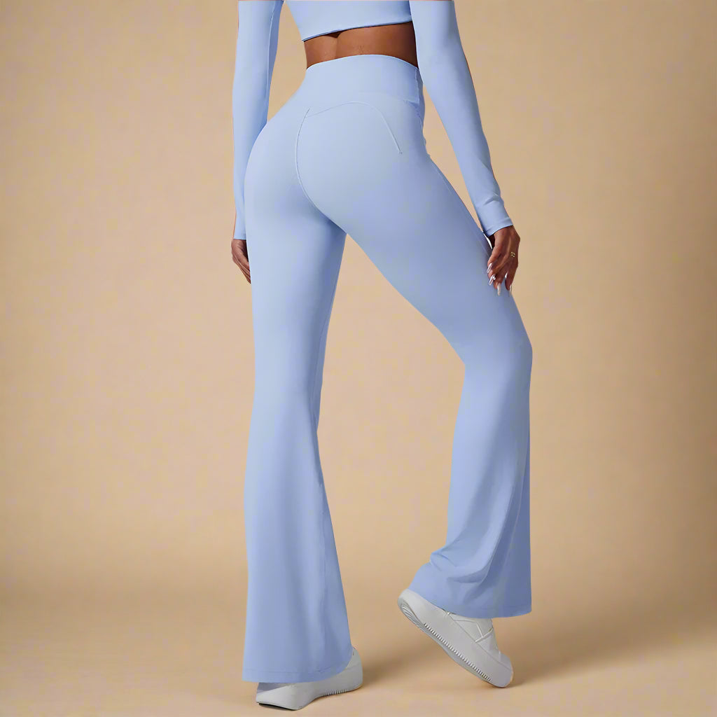 Blush Power Flare Pants