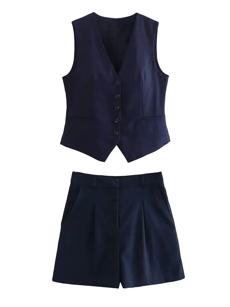 Valesse Linen Button Set