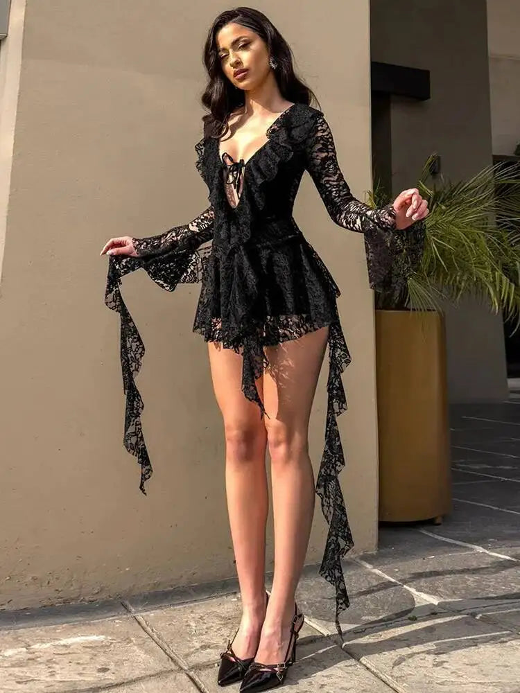 Lunara Lace Ribbon Mini