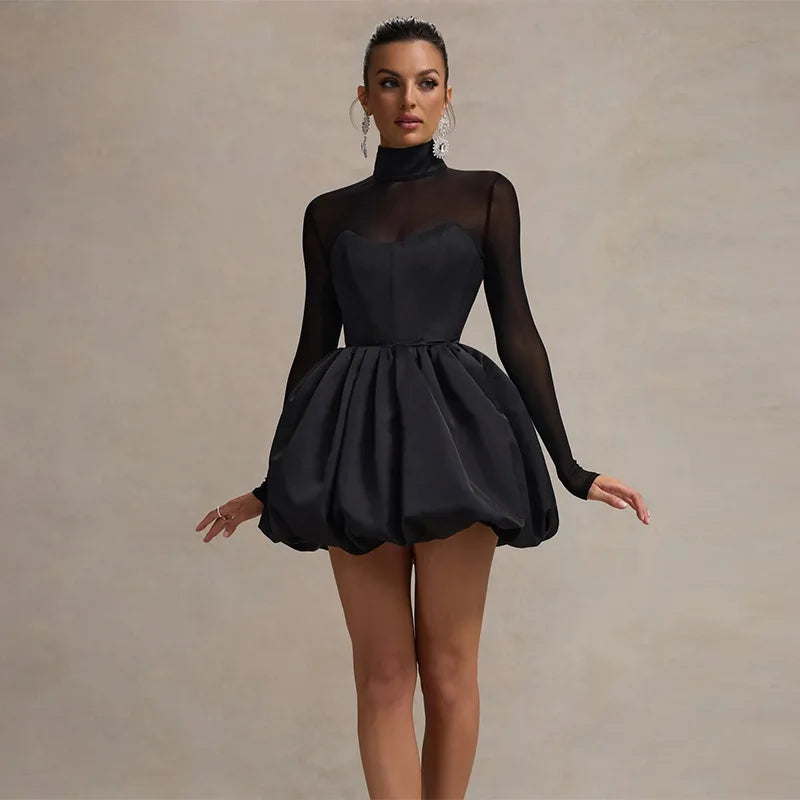 Zaria Noir Mesh