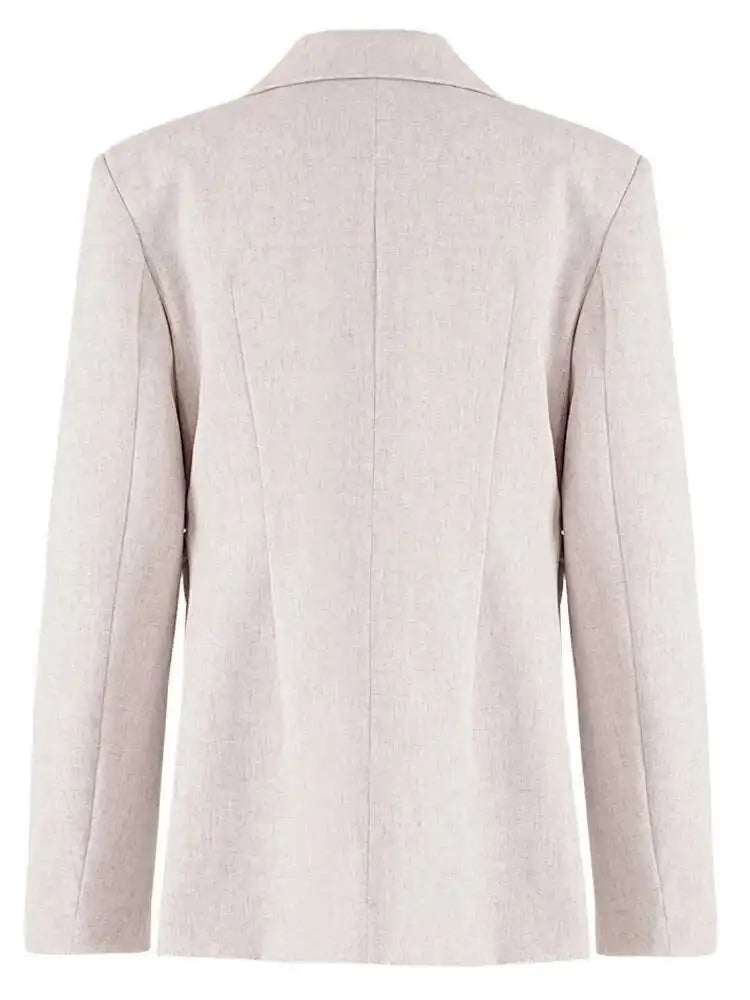 Eloria Spliced Apricot Blazer