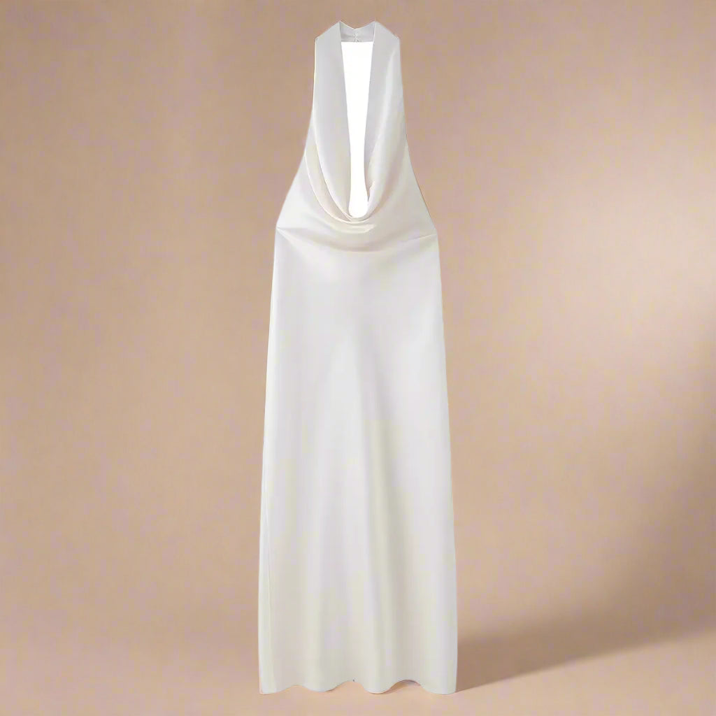 Sunset Halter Dress