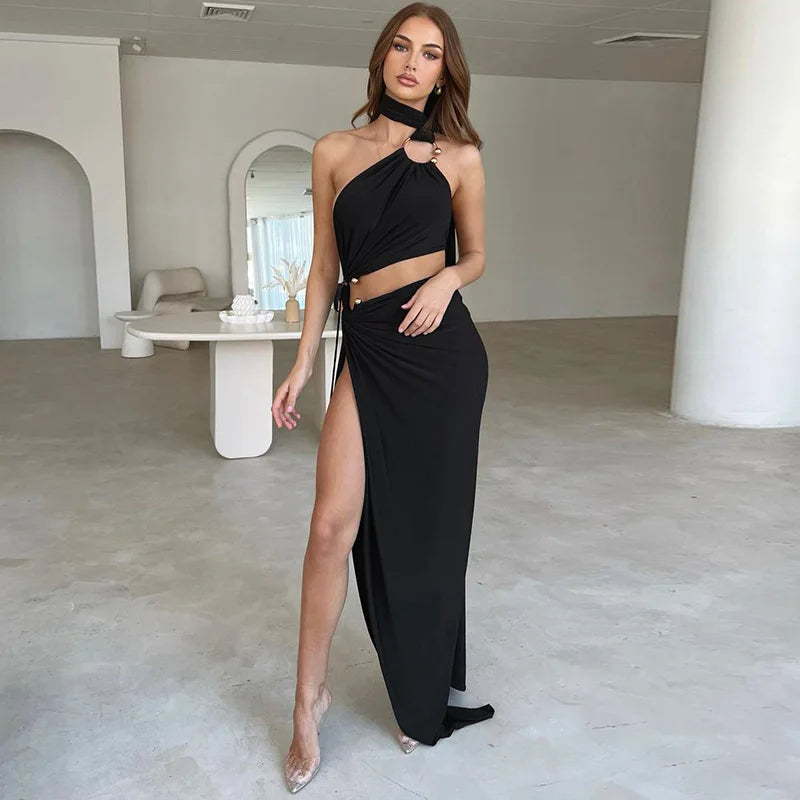 Amara Slit Dress