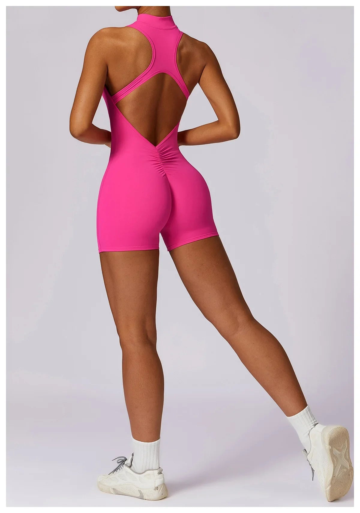 Open Back Yoga Jumpsuit - Cali