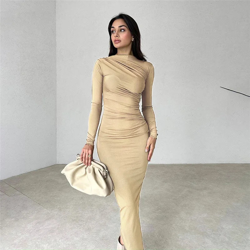 Luxe Ruched Gown