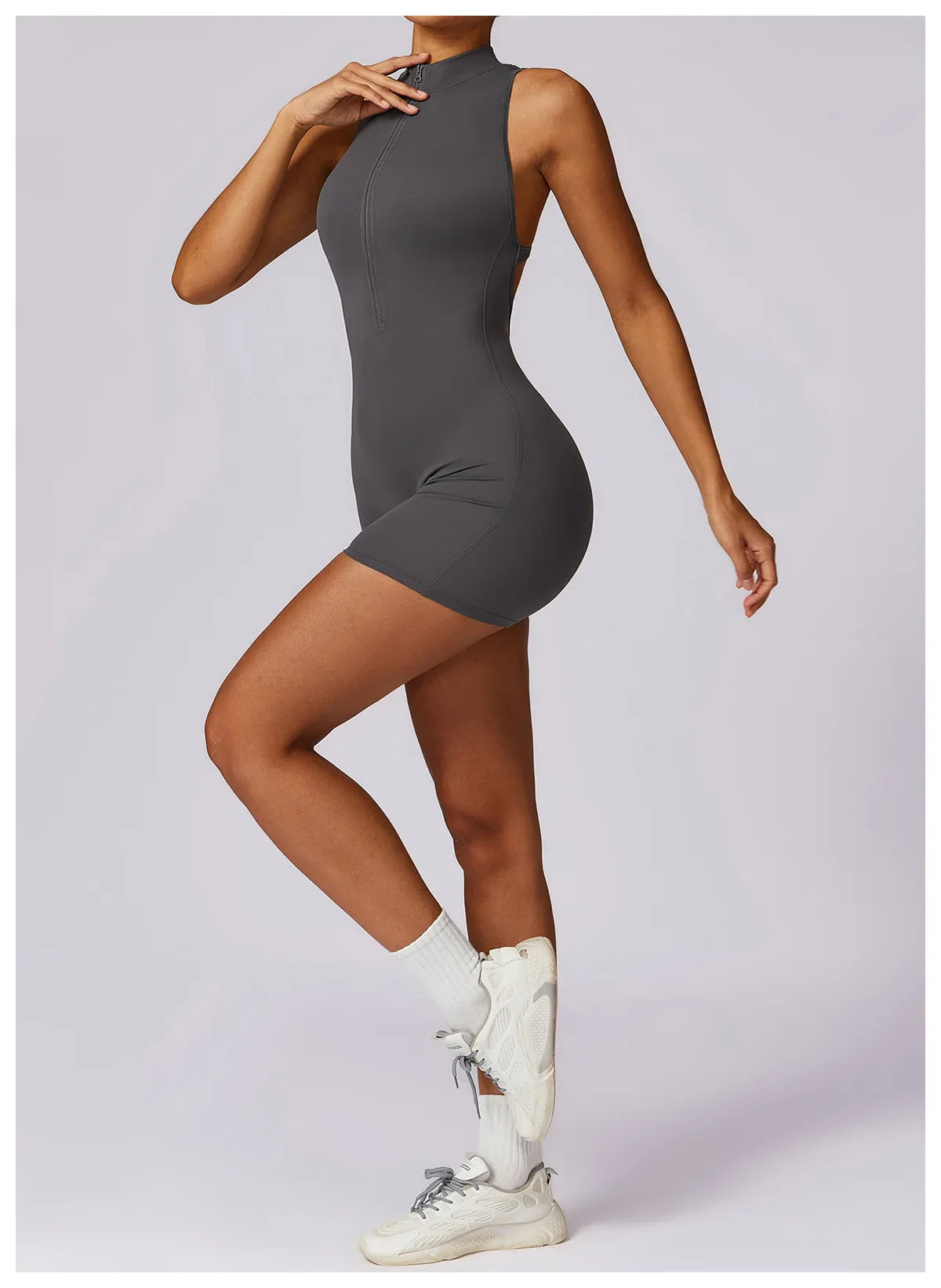 Open Back Yoga Jumpsuit - Cali