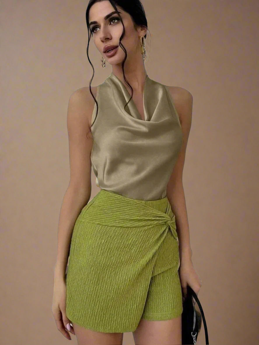 Satin Edge Blouse