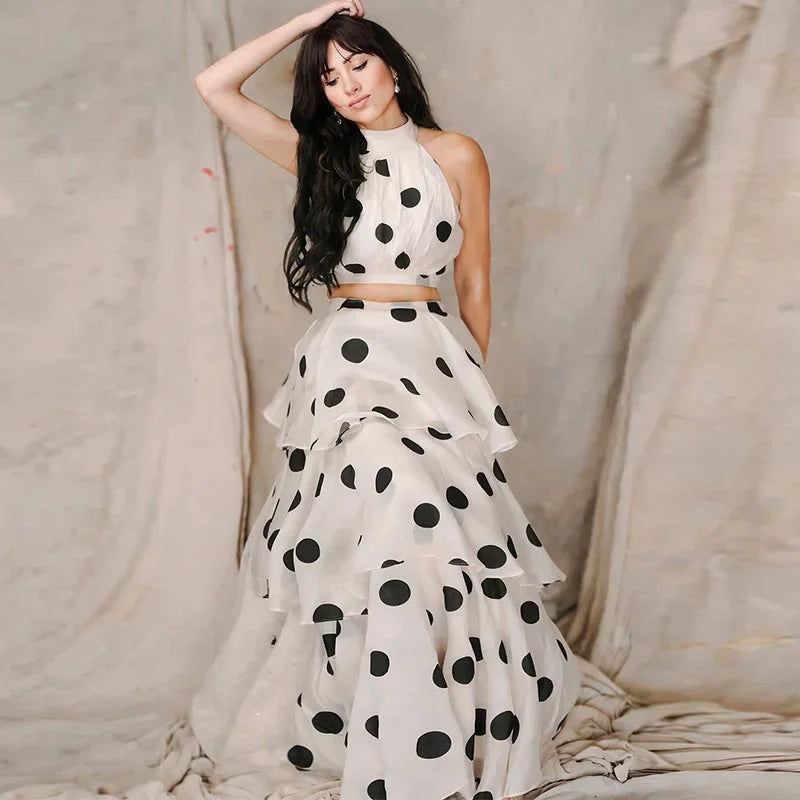 Dalina Polka Dot Set