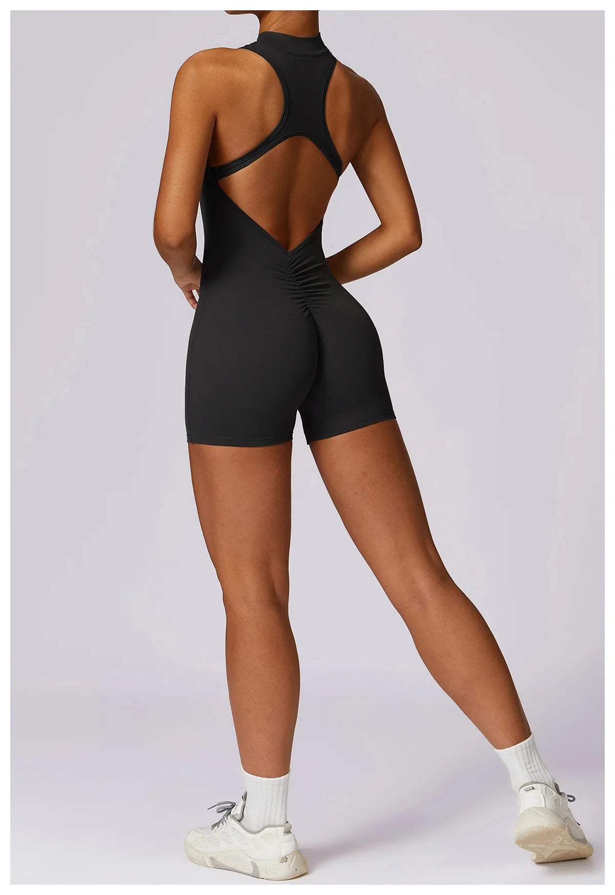 Open Back Yoga Jumpsuit - Cali