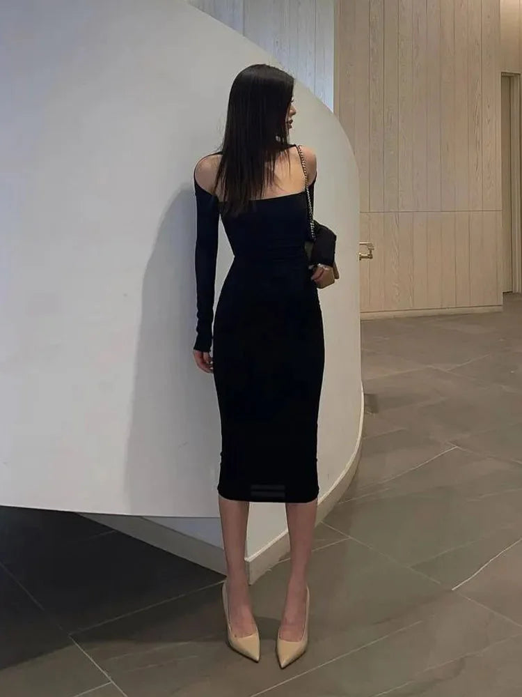 Obsidian Curve Dress