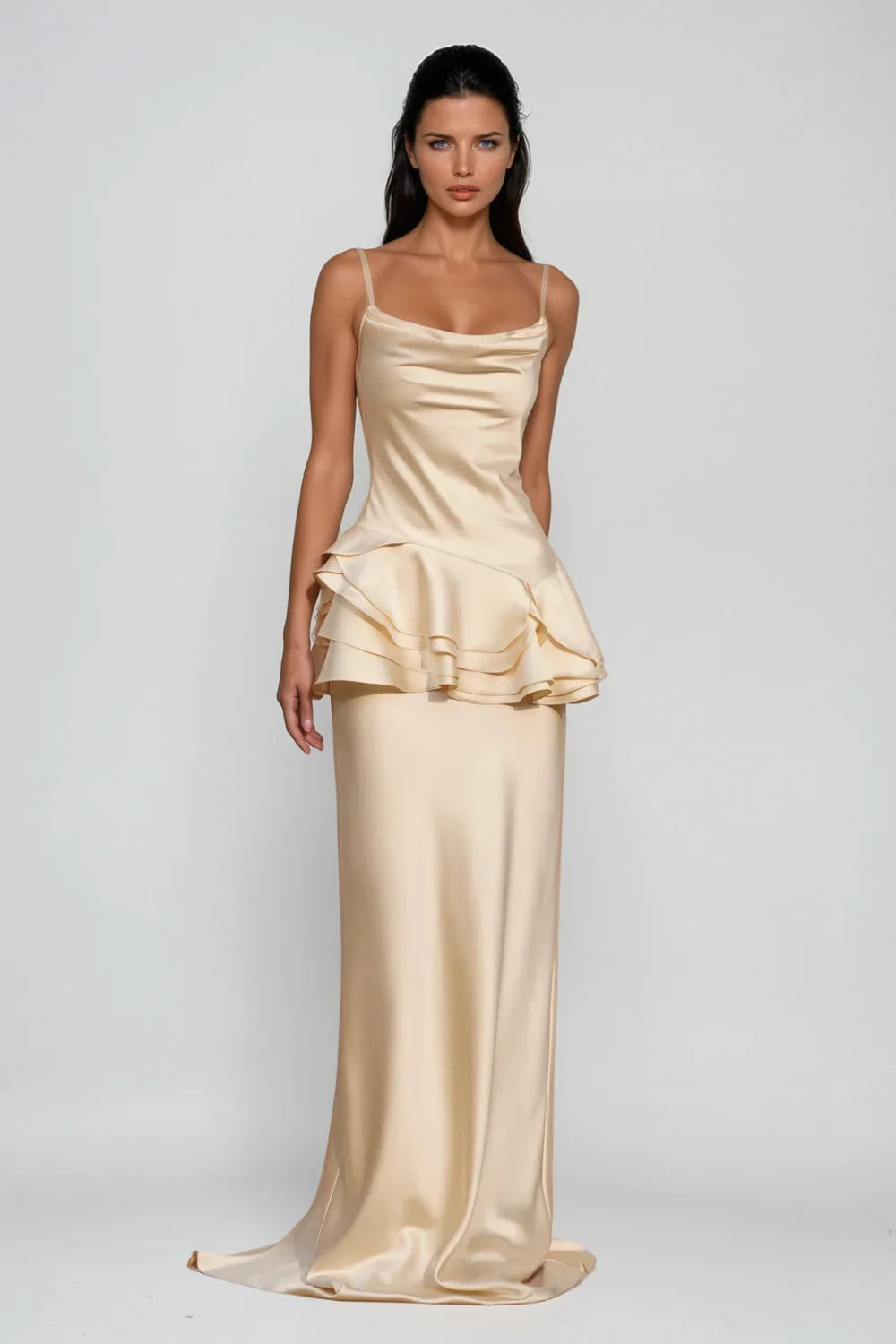 Maravella Ruffle Luxe Gown