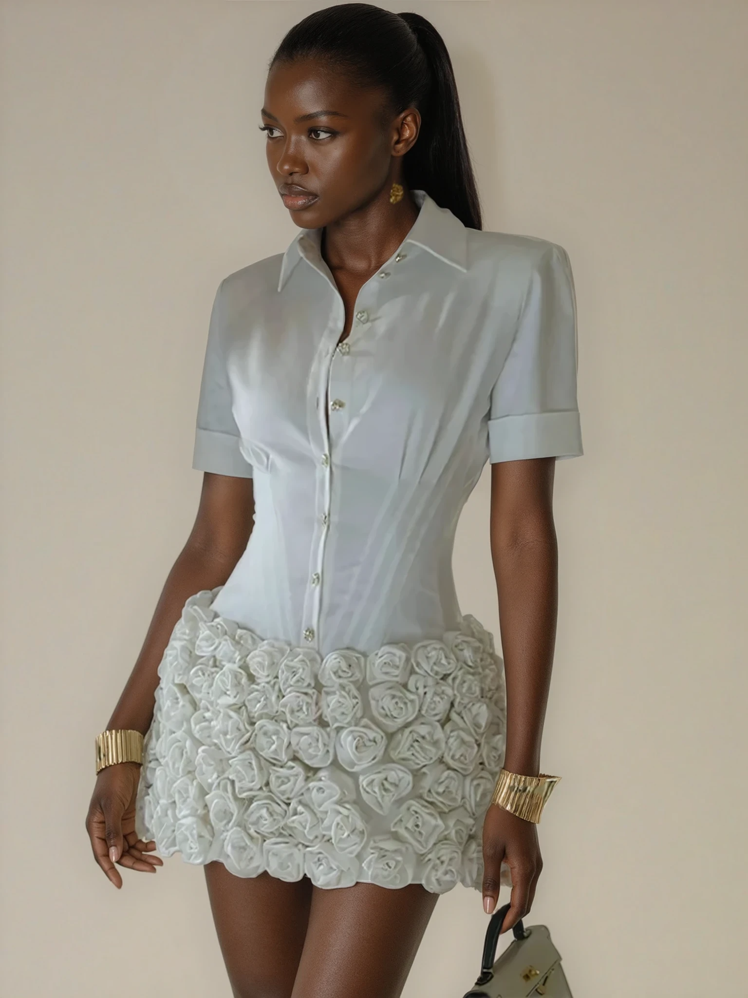 Zerina White Bloom Mini