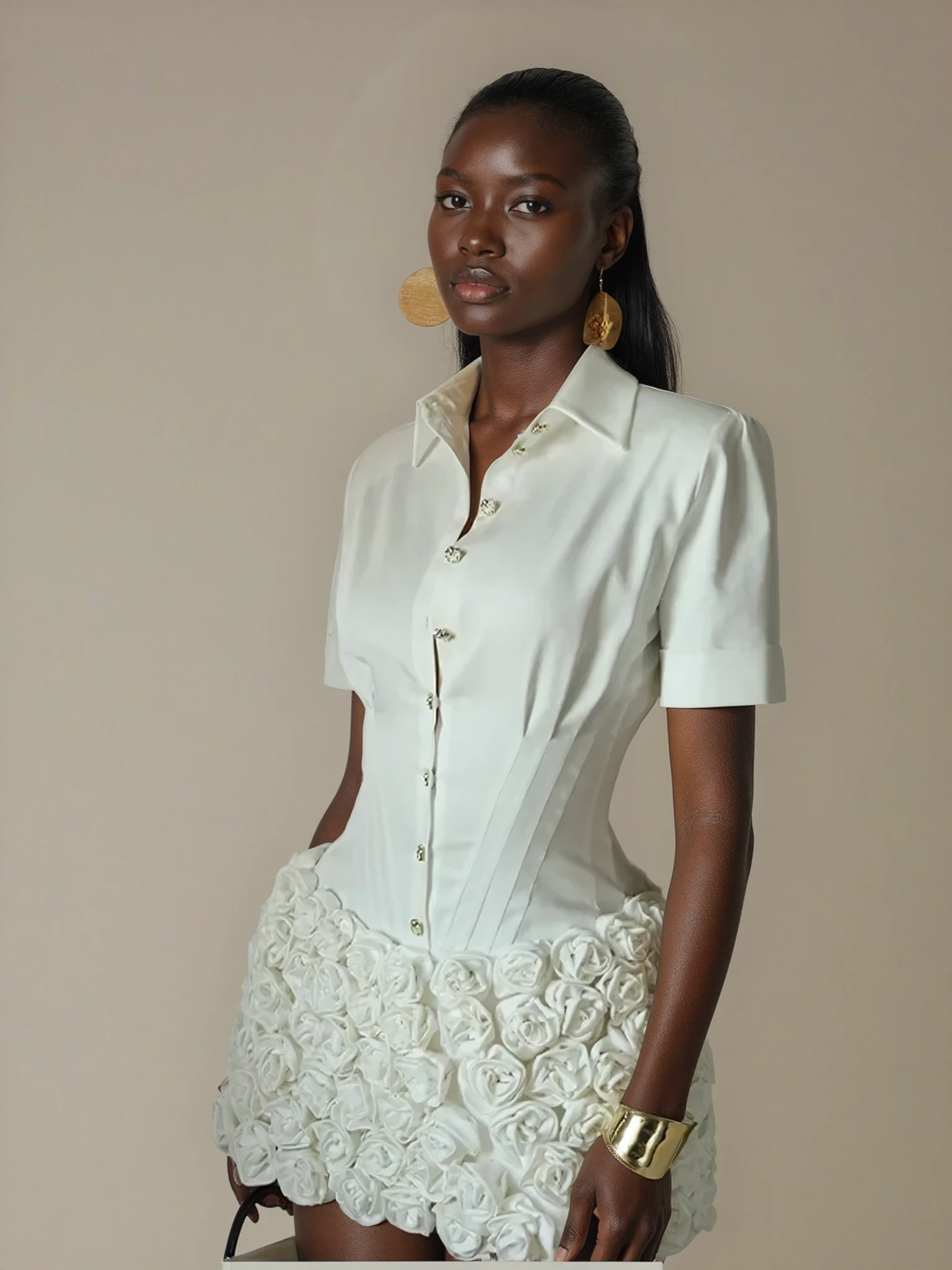 Zerina White Bloom Mini