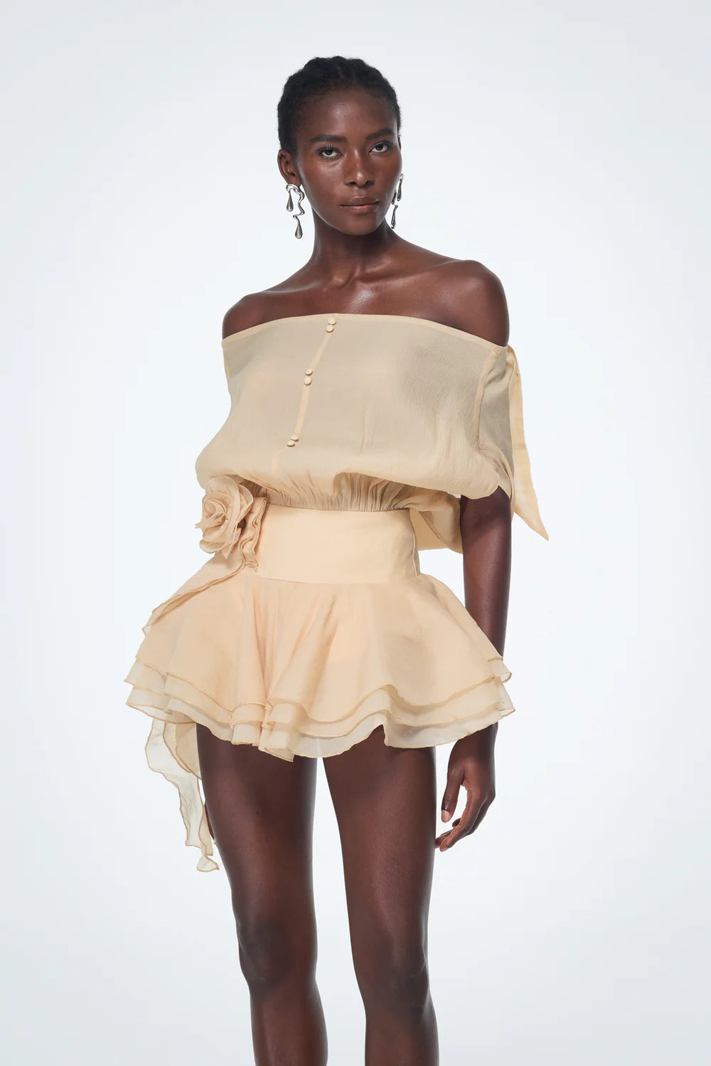 Valerina Blossom Ruffle Mini