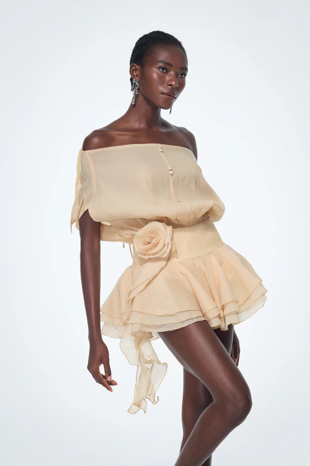 Valerina Blossom Ruffle Mini