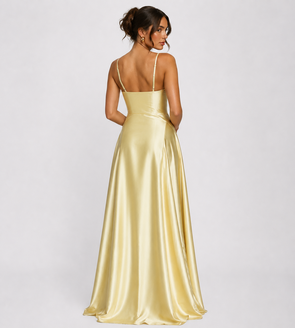 Valentina Satin Gown
