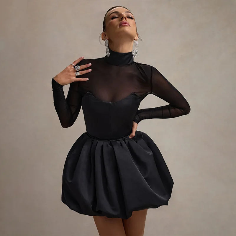 Zaria Noir Mesh