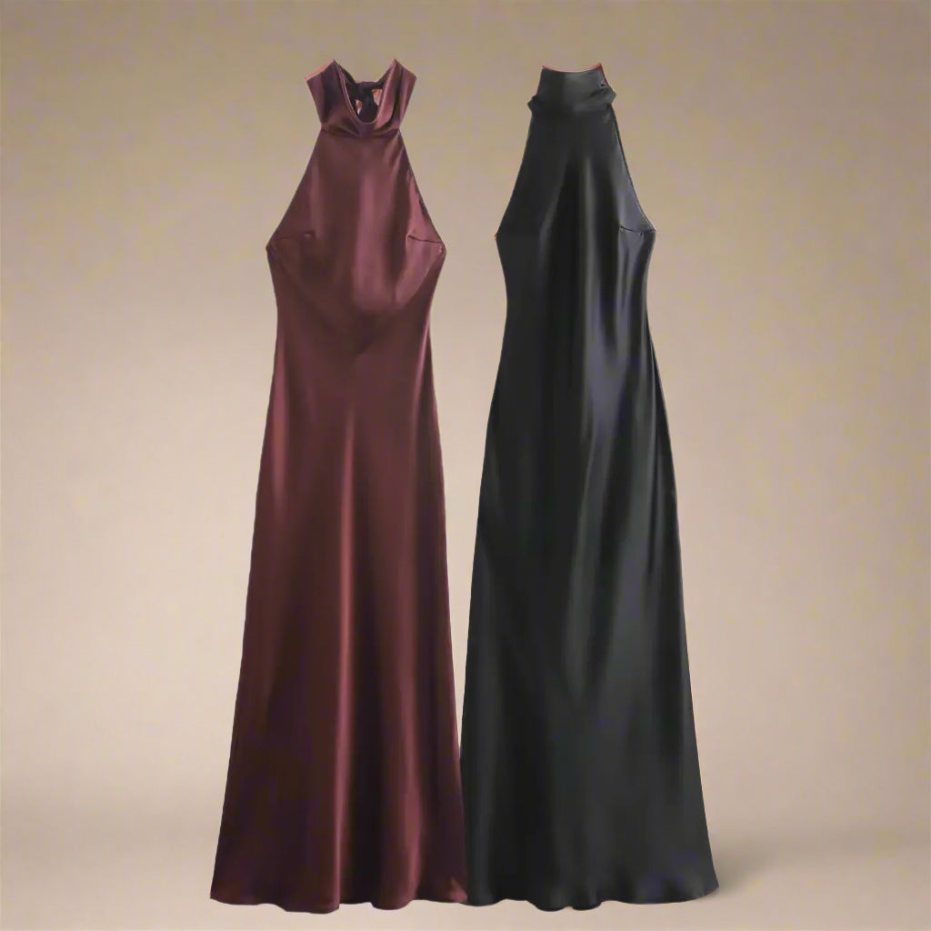Eclipse Halter Gown