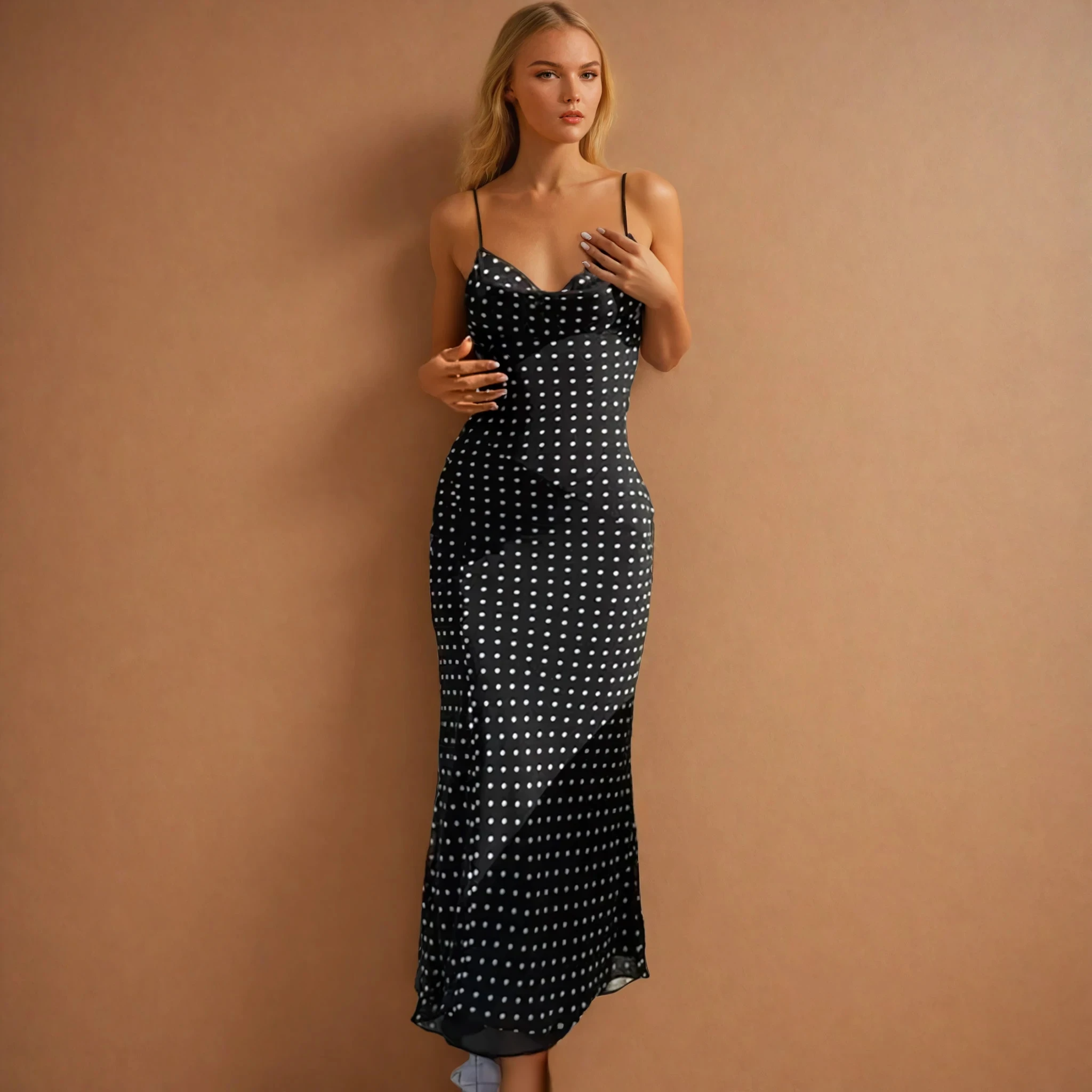 Lina Dot Halter