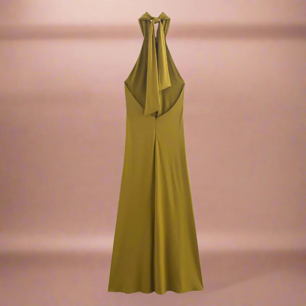 Eclipse Halter Gown