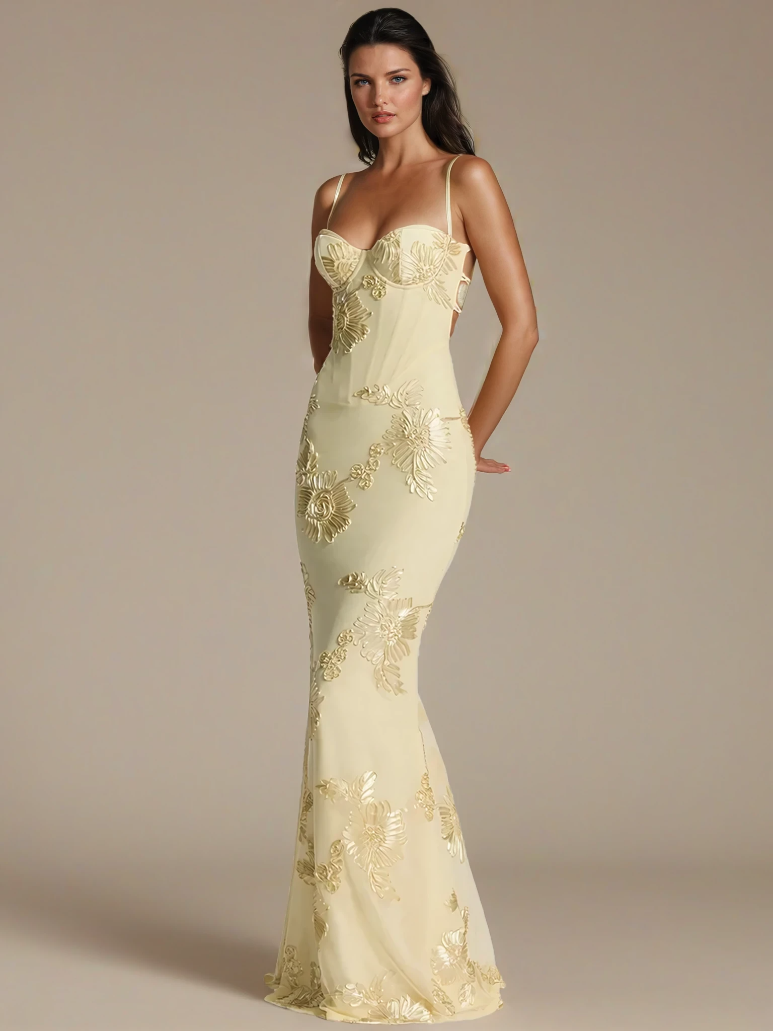 Velora Print Maxi Dress