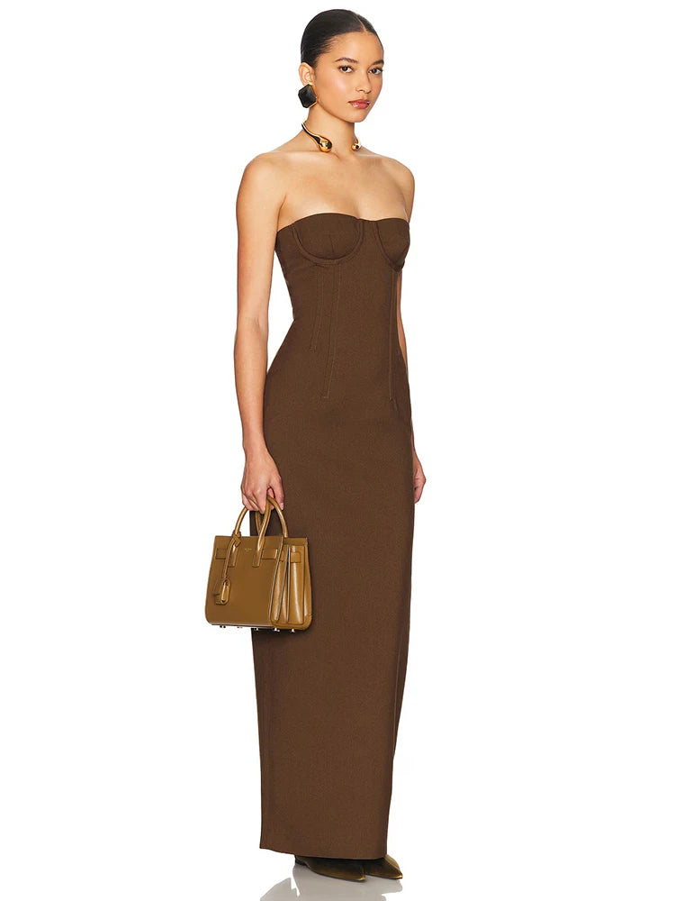 Cavora Strapless Gown