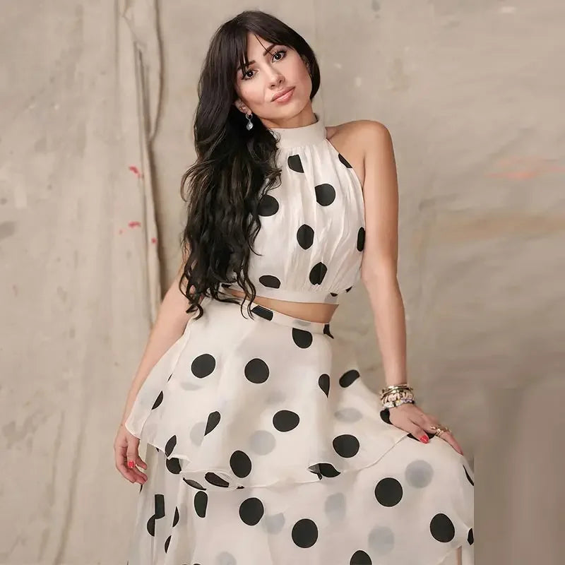 Dalina Polka Dot Set