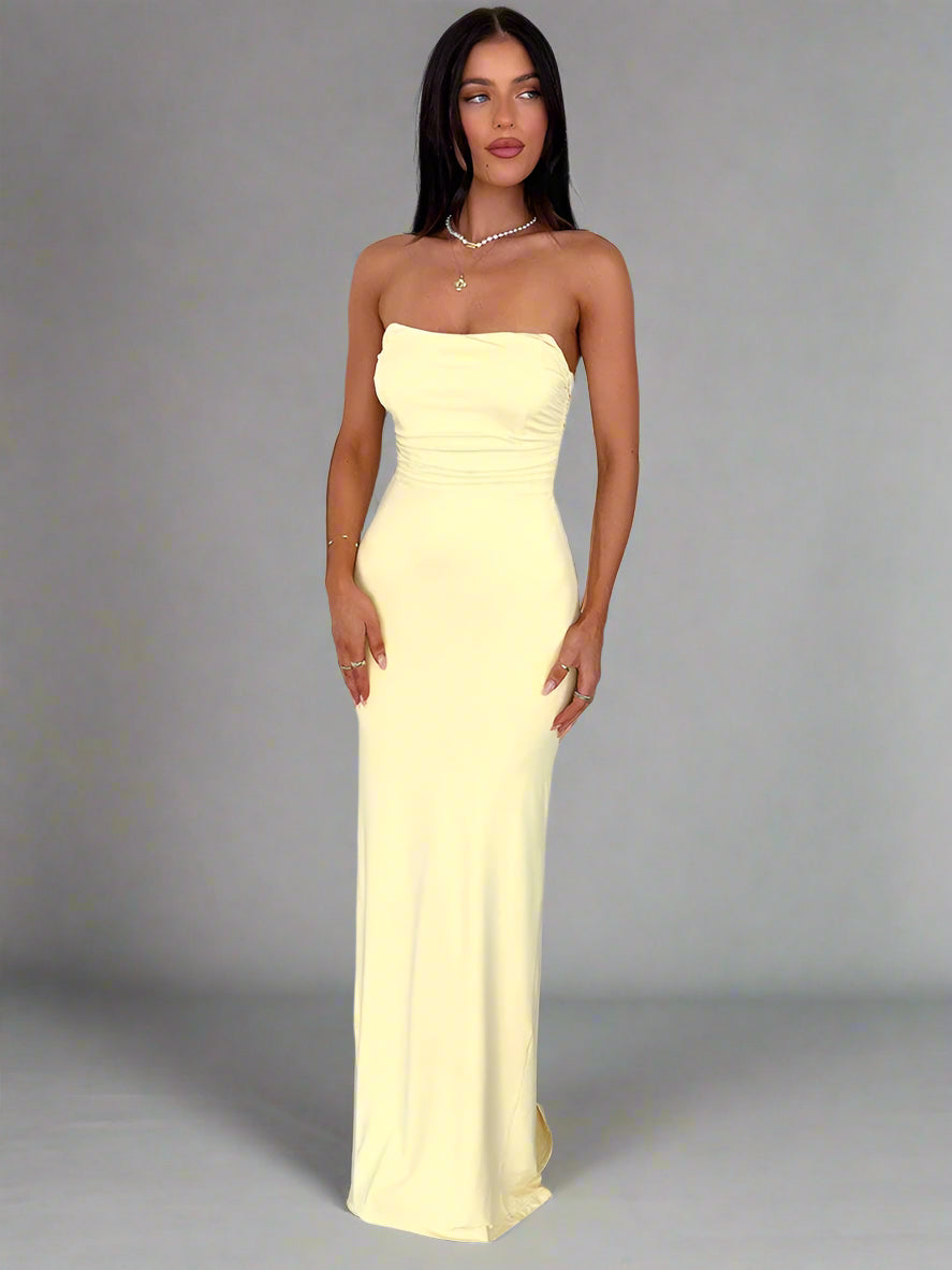 Aria Lace-Up Dress