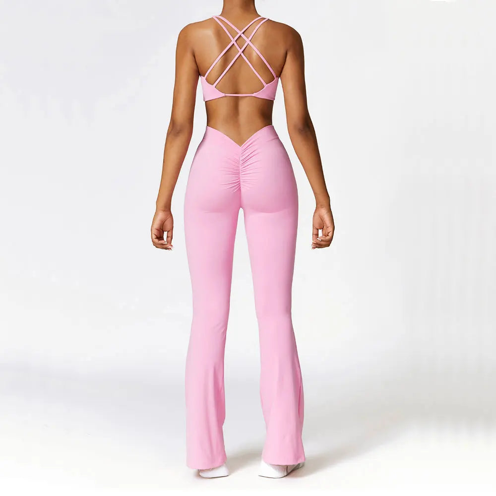 Flared Yoga Set- Lux