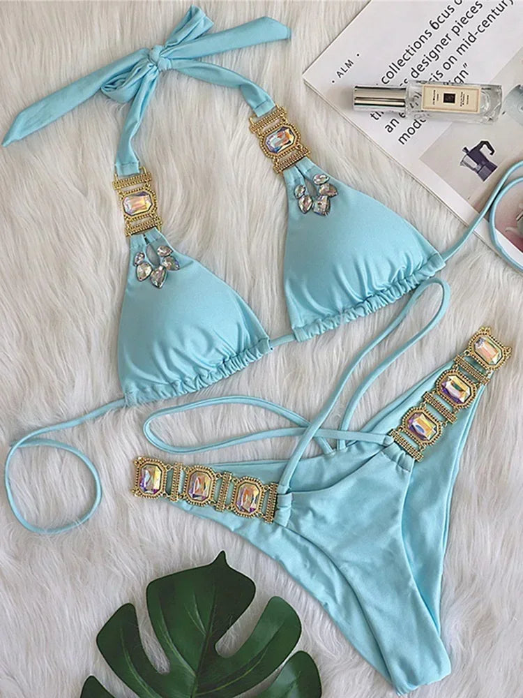 DiamondDaze Bikini Set