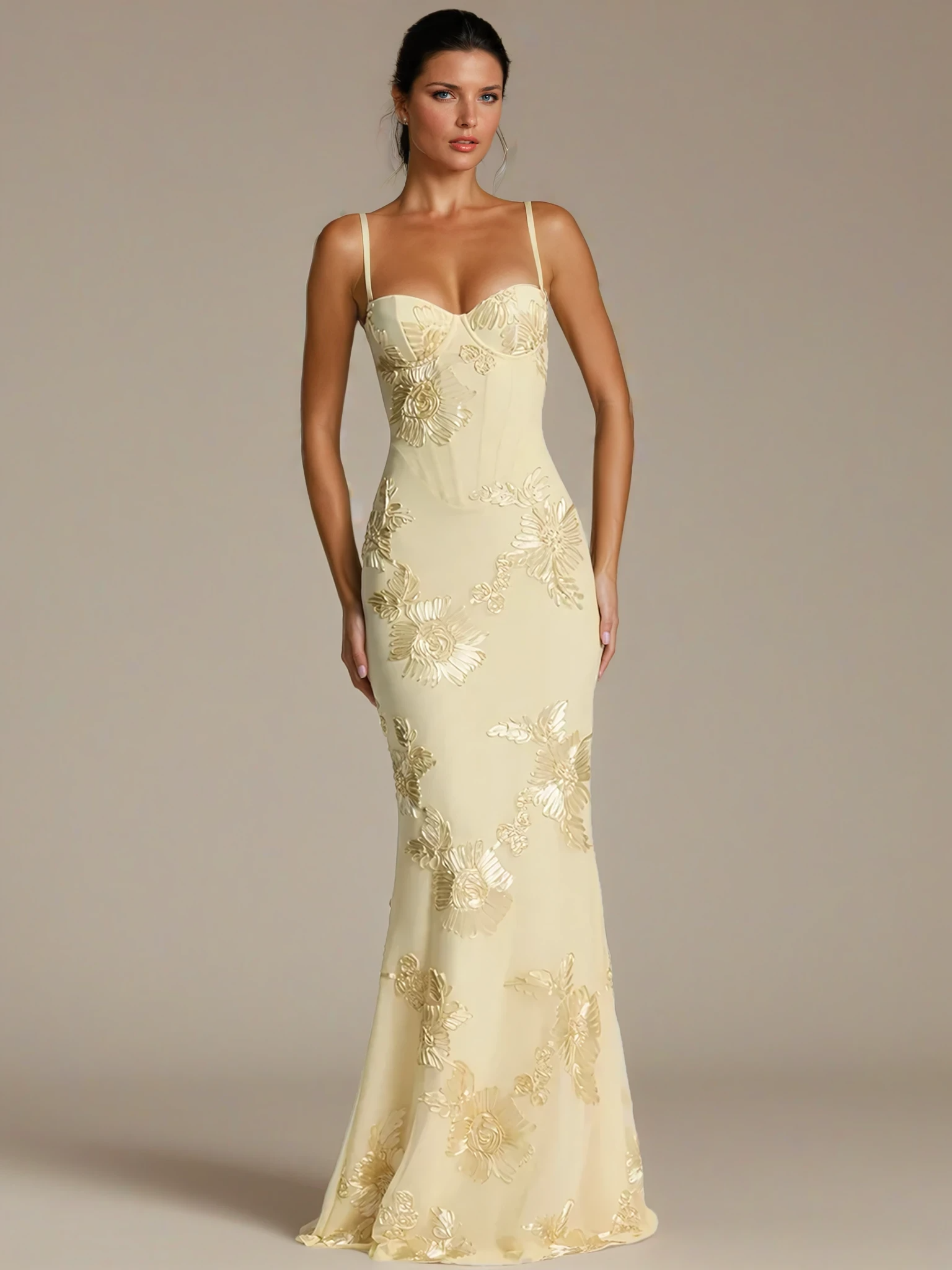 Velora Print Maxi Dress